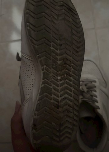 Vans Gri Bağcıklı Günlük Spor Ayakkabı