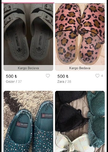 Converse 4 ürün özel ilan