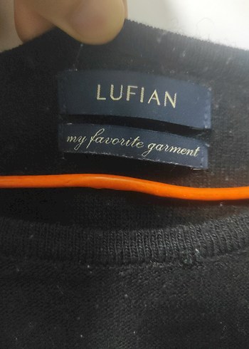 erkek Siyah Örgü Yün Kazak - Görsel 4