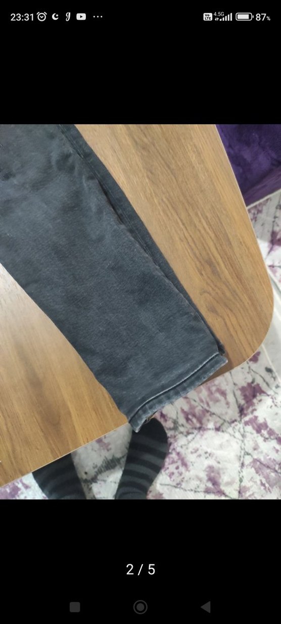 COLİNS Gri Erkek Denim Jean Pantolon - Görsel 4