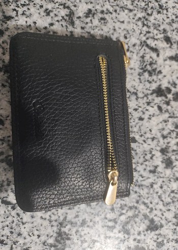 Gri Yılan Desenli Fermuarlı Deri erkek Cüzdanı - Görsel 7