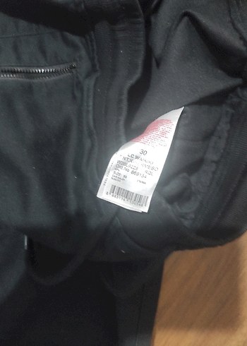 Fermuarlı Siyah Spor Erkek jogger Pantolon - Görsel 6