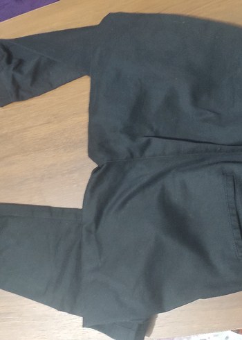 Fermuarlı Siyah Spor Erkek jogger Pantolon - Görsel 4