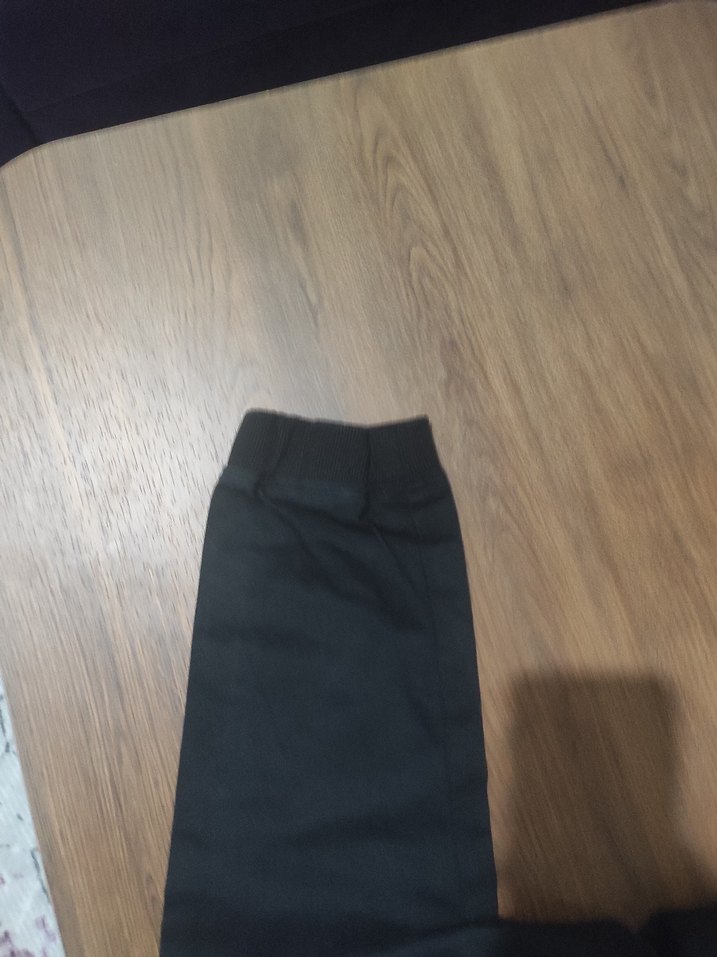 Fermuarlı Siyah Spor Erkek jogger Pantolon - Görsel 5