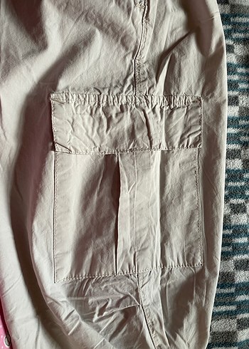 Rahat Kesim Kadın paraşüt pantalon - Görsel 4