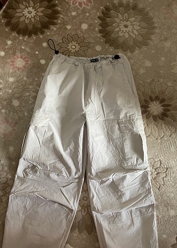 Rahat Kesim Kadın paraşüt pantalon - Görsel 2