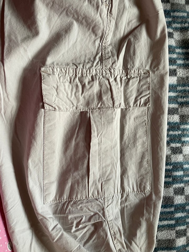 Rahat Kesim Kadın paraşüt pantalon - Görsel 4