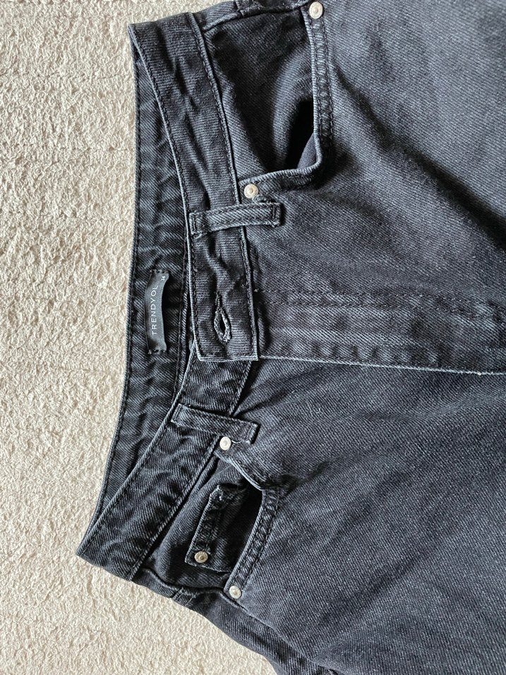 Siyah Kot Pantolon - Görsel 3