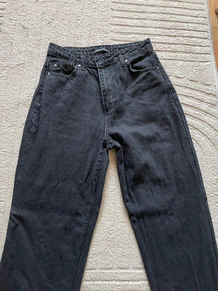 Siyah Kot Pantolon - Görsel 2