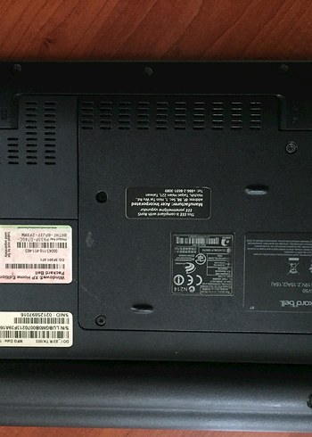 Packardbell notebook - Görsel 5