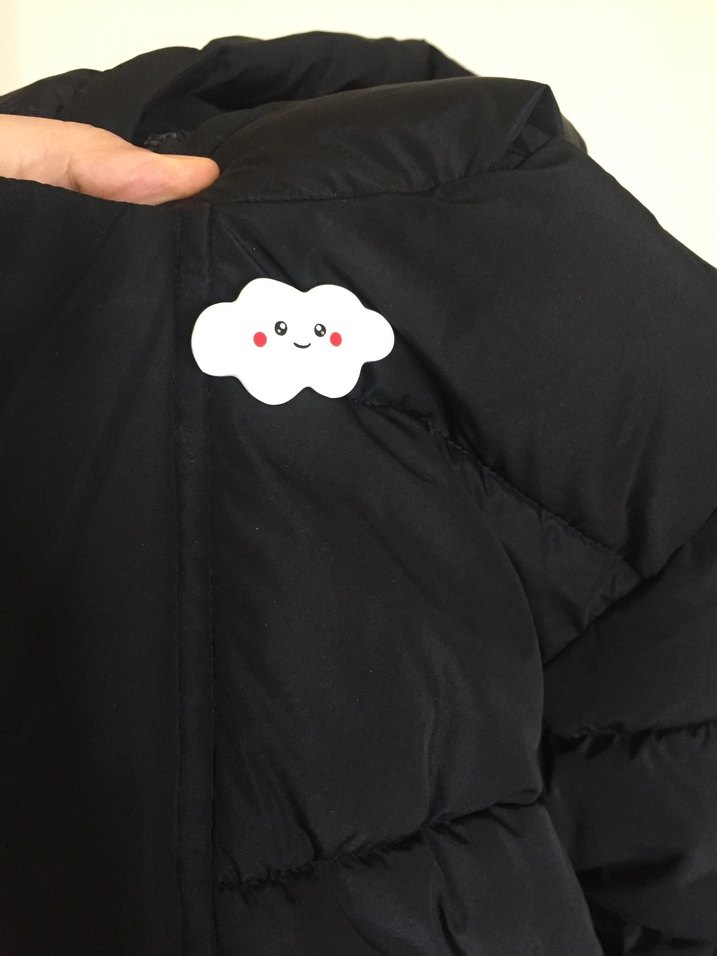 Giysi rozeti seramik - Görsel 2