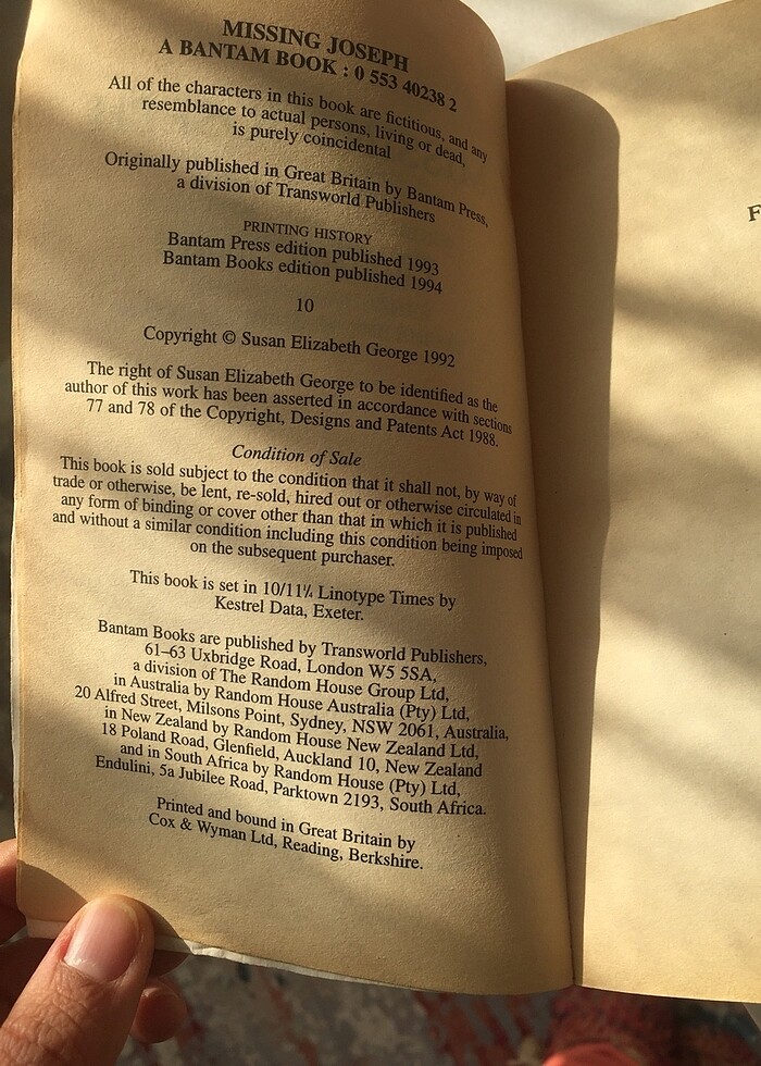 mıssıng Joseph kitap - Görsel 2