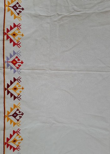 Nakışlı kanaviçe el emeği sıfır tertemiz üründür - Görsel 5