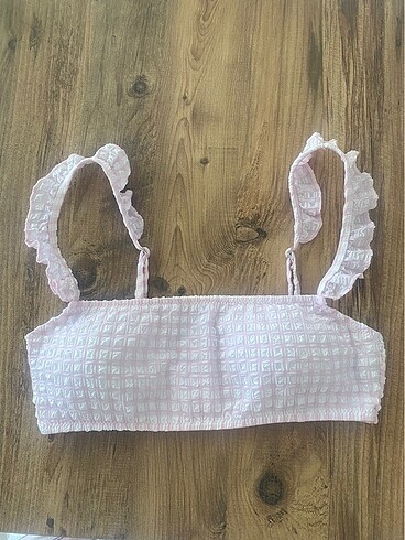 Trendyolmilla pembe bikini üstü