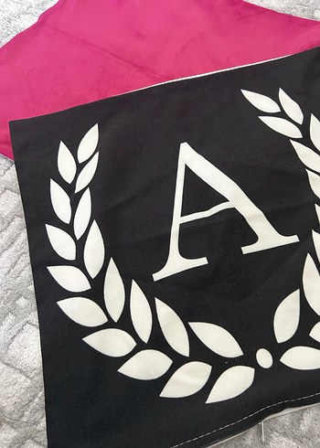 A harfi Baskılı kırlent Kılıfı - Görsel 2