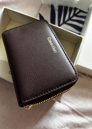 Calvin Klein Siyah Deri Fermuarlı Kadın Cüzdanı - Görsel 7