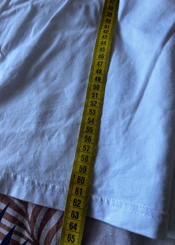 Beyaz adidas Baskılı tişört - Görsel 5