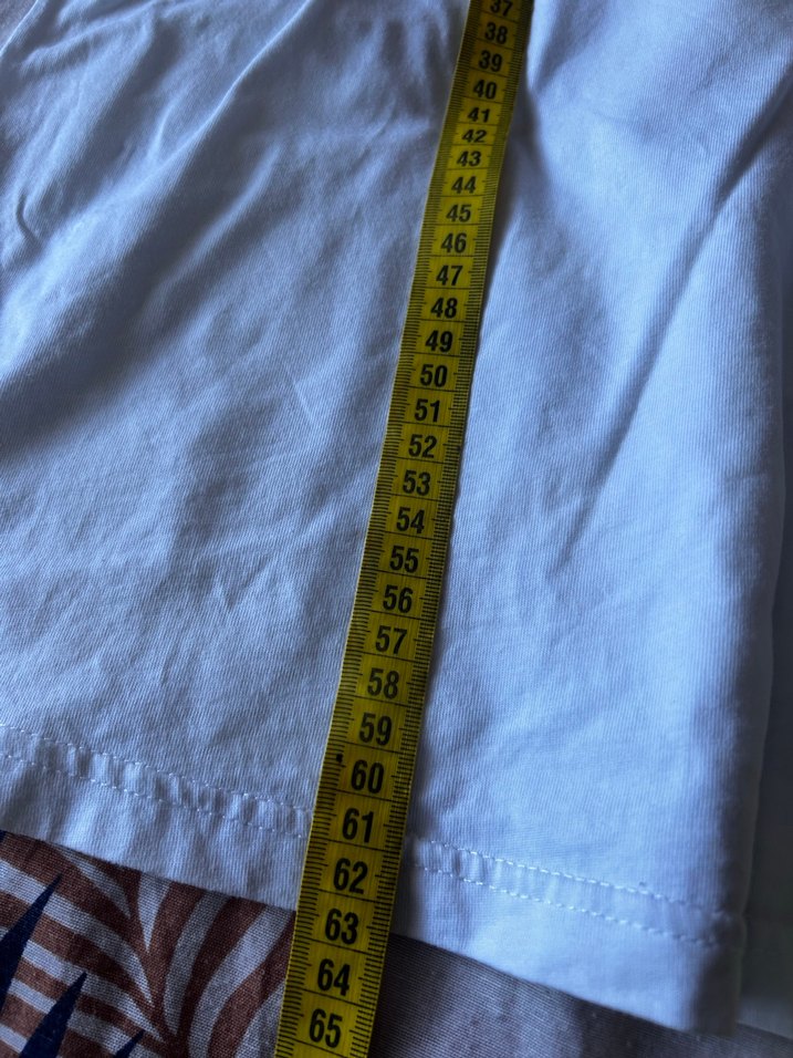 Beyaz adidas Baskılı tişört - Görsel 5