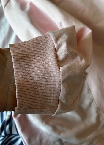 Kadın Pembe Salaş Sweatshirt - Görsel 3