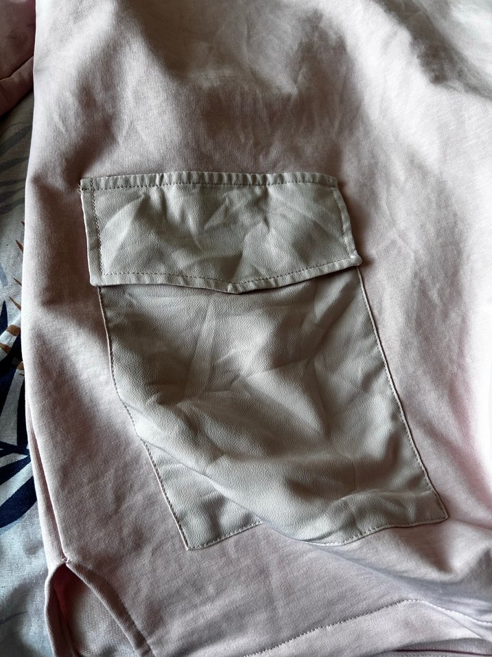 Kadın Pembe Salaş Sweatshirt - Görsel 2