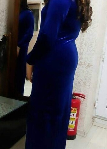 Kadife elbise 