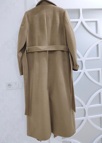 Olcay Uzun Düğmeli Kaban - Görsel 4