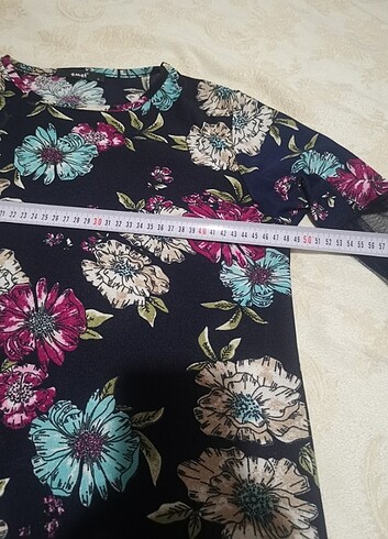 xl Beden lacivert Renk Tunik