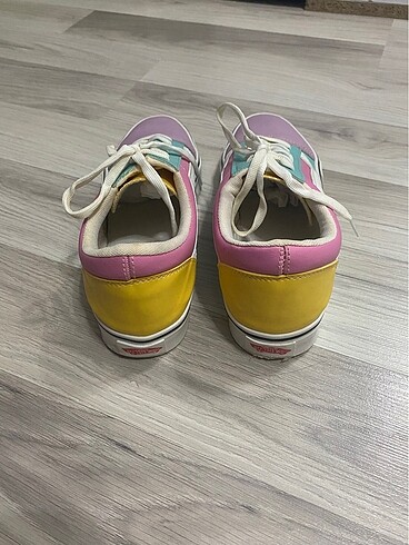 36 Beden Vans Renkli Kadın Ayakkabı