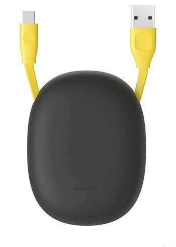 Baseus Makaralı TypeC Şarj Kablosu - Görsel 3