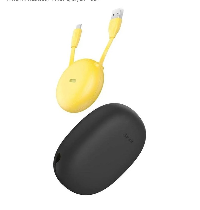 Baseus Makaralı TypeC Şarj Kablosu - Görsel 2