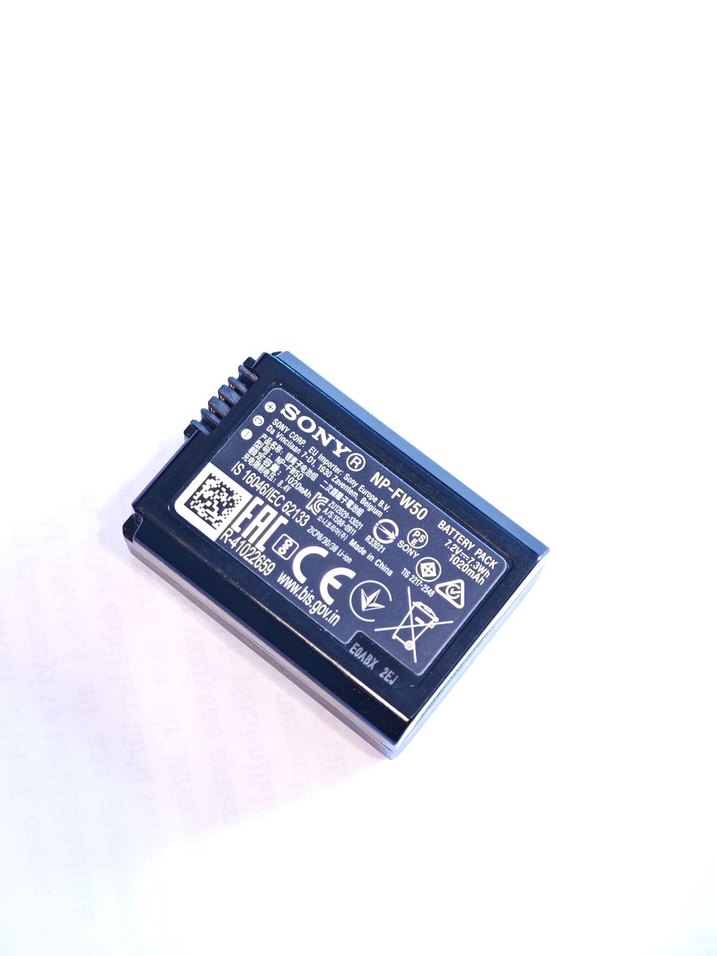 Sony NP-FW-50 Batarya Orjinal Sony FW50 - Görsel 4