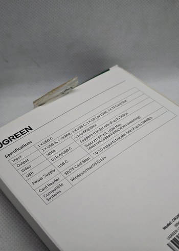 UGREEN 7'si 1 arada USB-C Çok Fonksiyonlu Adaptör - Görsel 5