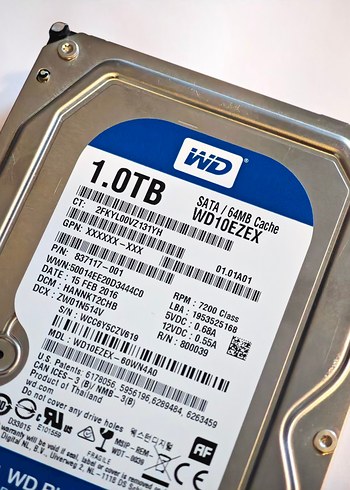 1TB WD Kasa Harddiski 3.5" - Görsel 3