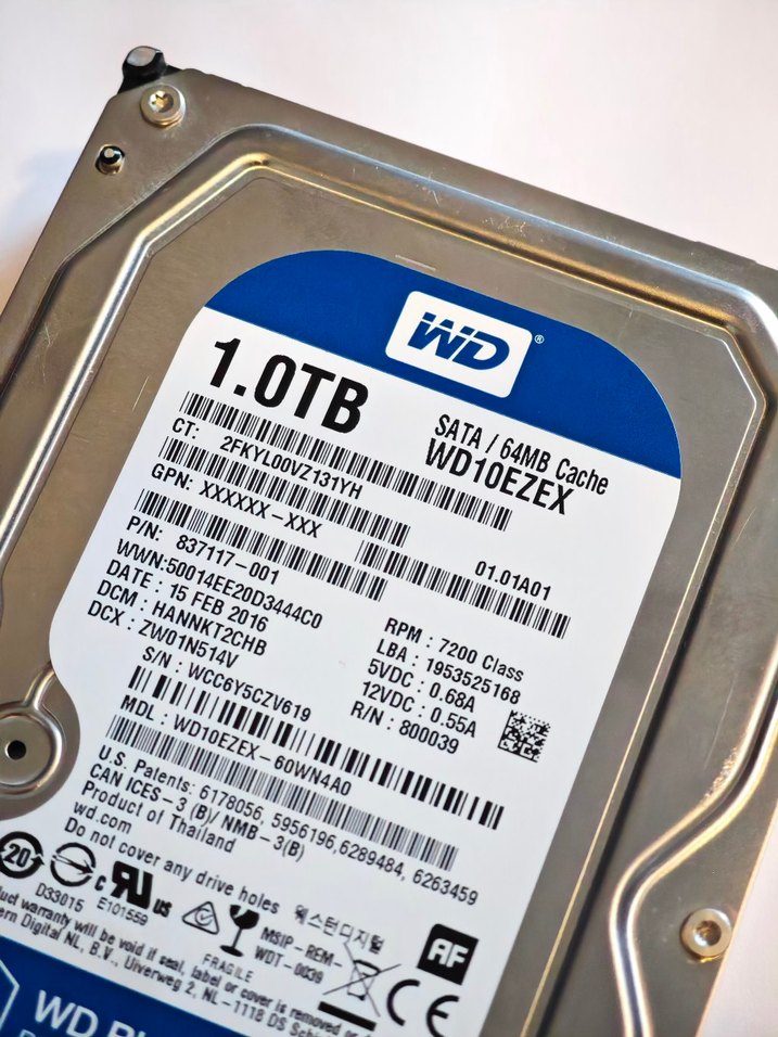 1TB WD Kasa Harddiski 3.5" - Görsel 3