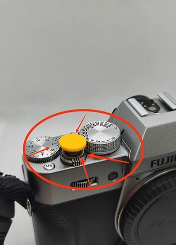 Fujifilm Deklanşör Butonu Shutter Button