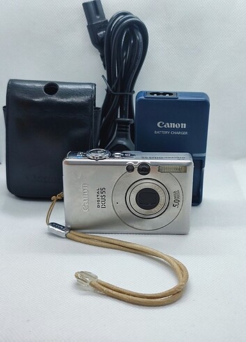 Canon IXUS 55 Vintage Fotoğraf Makinesi 5mp