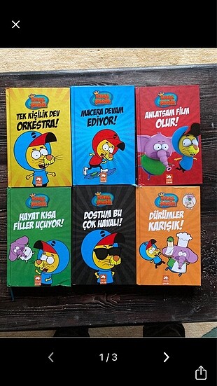 Kral Şakir ilk 6 kitap