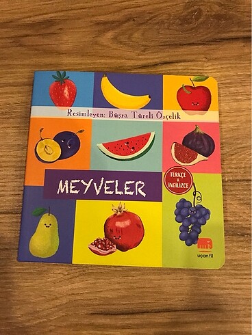 Meyveler çocuk / bebek kitabı
