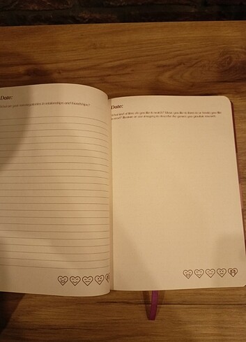  Beden Ajanda defter 