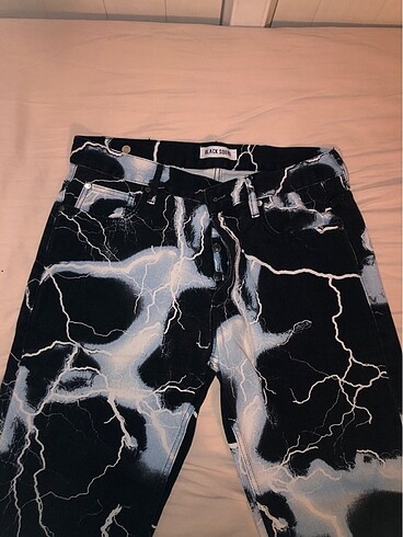 Urban Outfitters Black Squad Desenli Erkek Pantolon