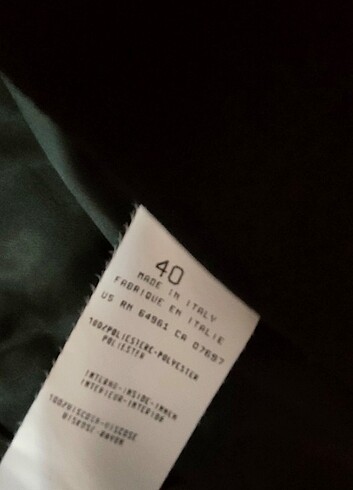 40 Beden Siyah renginde blazer ceket