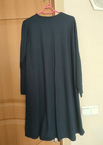 xxl Beden siyah Renk Kadın Siyah Uzun Kollu Baskılı Tunik