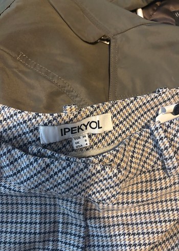 ipekyol Houndstooth Desenli Sik Pantolon