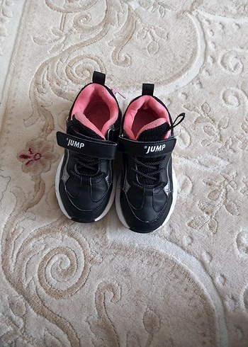 Jump Siyah Cocuk Spor Ayakkabi Rahat Ve Sik