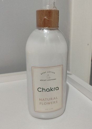 Chakra Natural Flowers Vücut Losyonu 250 ml