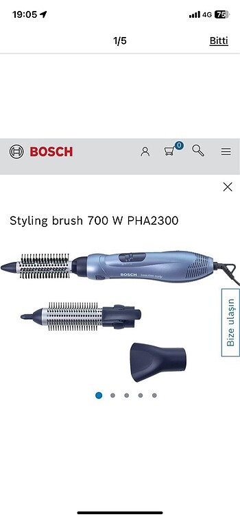 Bosch saç şekillendirici