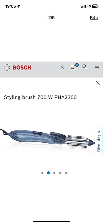 Bosch Bosch saç şekillendirici