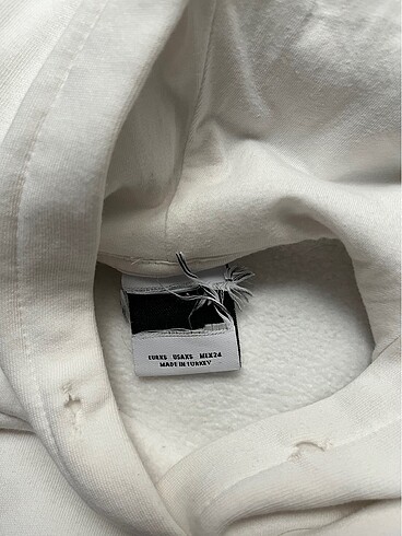xs Beden beyaz Renk inditex bershka sweat