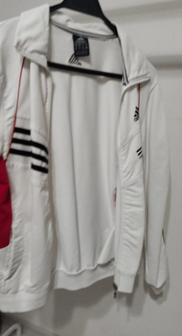 Beyaz Fermuarlı Spor Kadın Ceket - Görsel 5