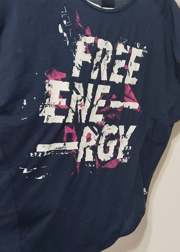 Kız Çocuk Lacivert Baskılı Tişört - Görsel 3